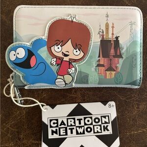 Licensed Loungefly Foster's Home for Imaginary Friends Mac and Bloo Zip Wallet